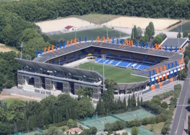 Vue aérienne du Stade de la Mosson