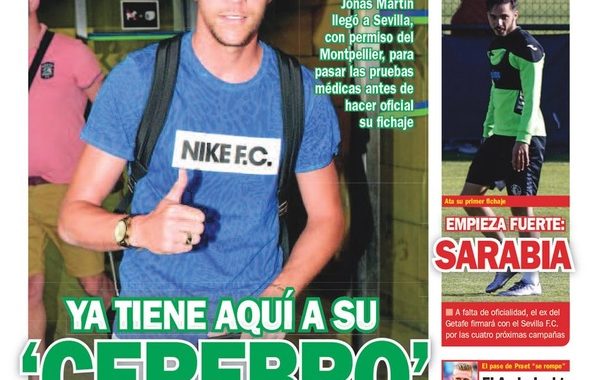 Couverture Estadio Deportivo du 9/06/2016