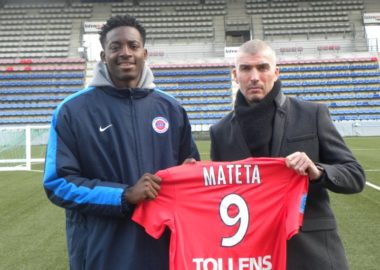 Jean-Philippe Mateta - photo site officiel de la Berrichonne de Châteauroux